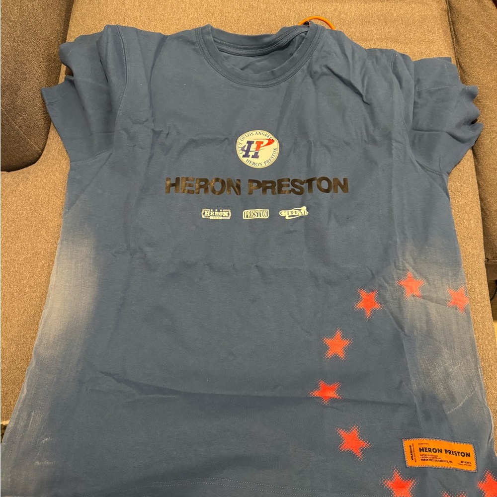 Heron Preston Vintage Distressed Tee
